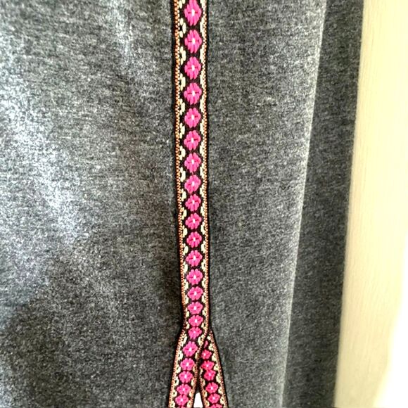 NATURAL LIFE FRANKIE KNIT MAXI DRESS HEATHER GRAY & PINK SIZE SMALL NWT - Picture 10 of 15